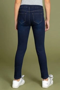 Girls Front Lace Skinny Ankle Jeans 25 Girls Front Lace Skinny Ankle Jeans -Wana Fashion Shop GP218439 660 4