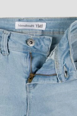 Girls WannaBettaFit Mid-Rise Mega Cuff Skinny Jeans -Wana Fashion Shop GP218951 Q2785