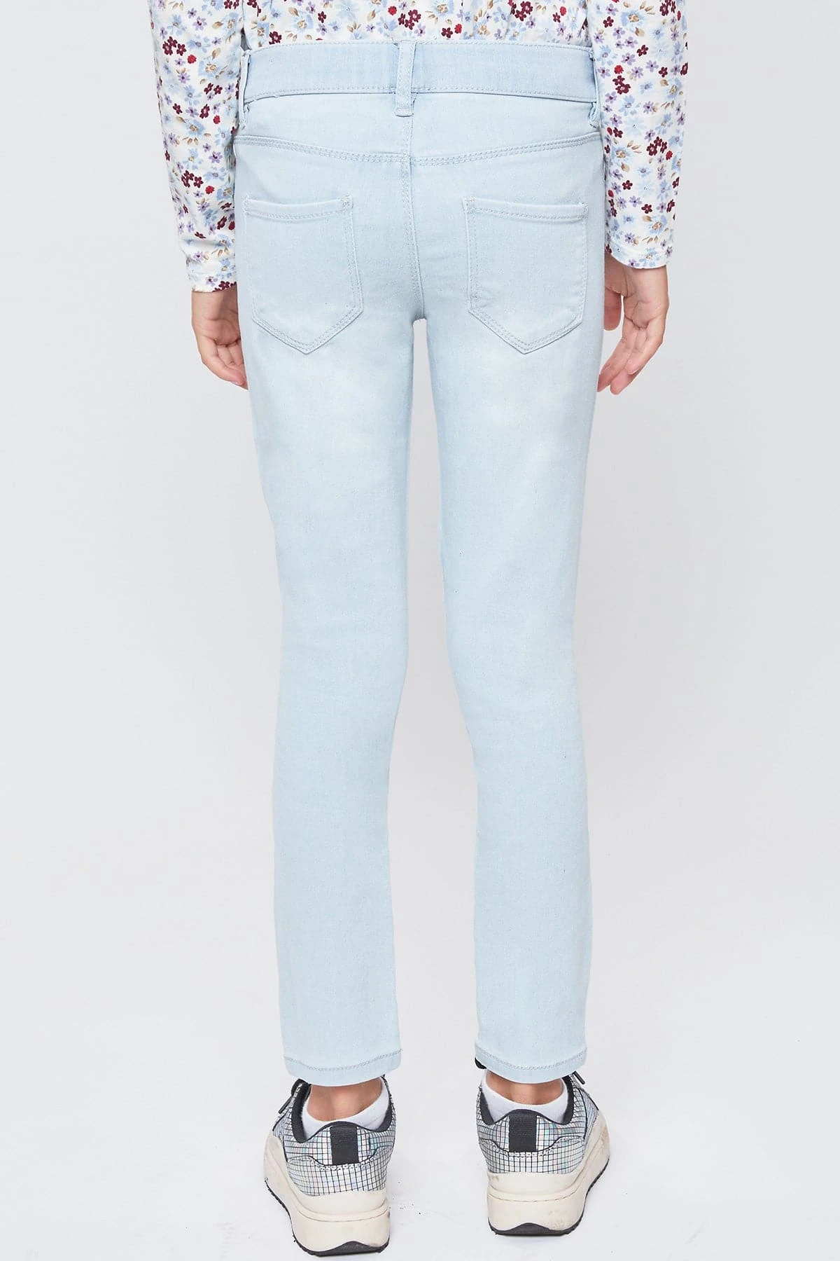 Girls Faux Front Pull-On Skinny Jeans 14 Girls Faux Front Pull-On Skinny Jeans - Image 12