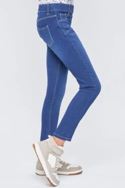 Girls Faux Front Pull-On Skinny Jeans 21 Girls Faux Front Pull-On Skinny Jeans -Wana Fashion Shop GP233444 S08 3