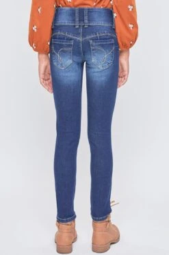 Girls WannaBettaFit 3-Button Clean Hem Skinny -Wana Fashion Shop GP237753 S1815 4