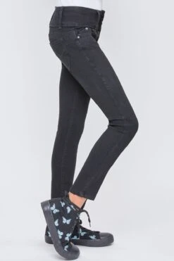 Girls WannaBettaFit 3-Button Clean Hem Skinny -Wana Fashion Shop GP237753 W37 3