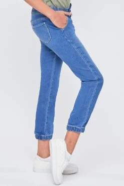 Girls Kozy Joggers With Faux Drawstring -Wana Fashion Shop GP242464 M36 3