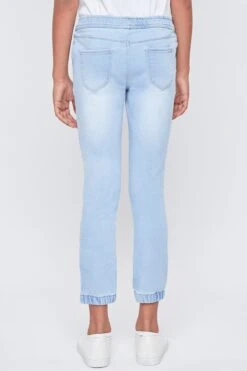 Girls Kozy Joggers With Faux Drawstring -Wana Fashion Shop GP242464 Q36 4