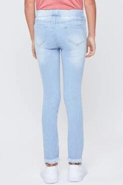 Girls High-Rise Paperbag Pull On Cuffed Skinny -Wana Fashion Shop GP242554 L2000 4