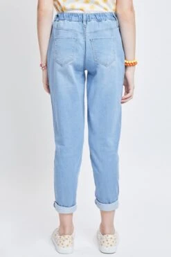 Girls Pull On Balloon Fit Jeans 20 Girls Pull On Balloon Fit Jeans -Wana Fashion Shop GP243279 L08 5