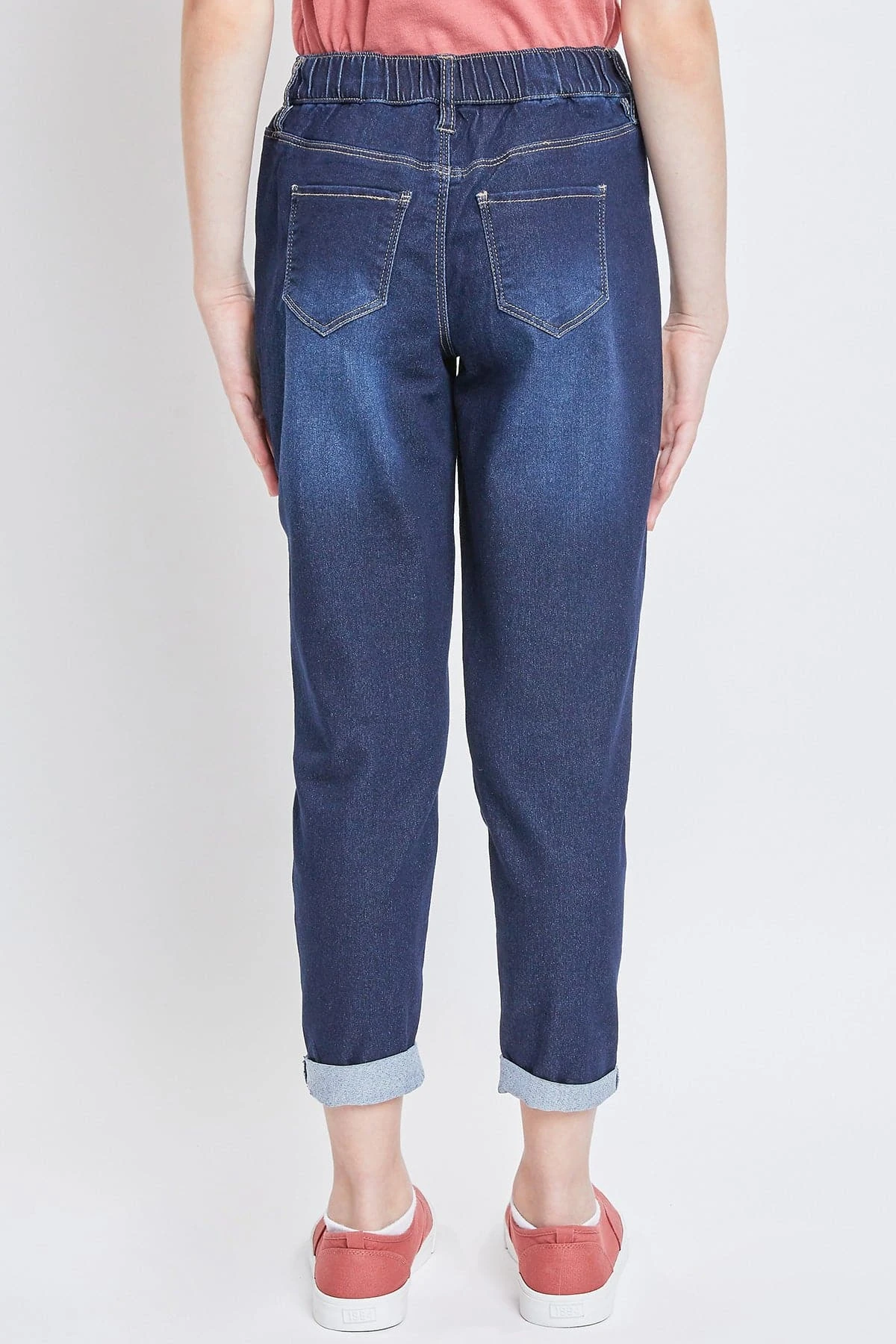 Girls Pull On Balloon Fit Jeans 12 Girls Pull On Balloon Fit Jeans - Image 10