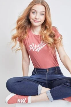 Girls Pull On Balloon Fit Jeans 28 Girls Pull On Balloon Fit Jeans -Wana Fashion Shop GP243279 S08 8