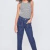 Girls Paper Bag Waist Balloon Jeans