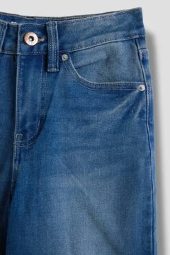 Girls Wide Leg Mega Cuff Raw Hem -Wana Fashion Shop GP248066 08R 1