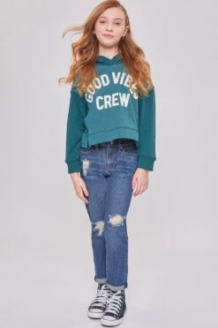 Girls Taylor DreamRelaxed Fit Cuffed Jeans -Wana Fashion Shop GP249068 P2523 1