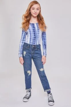 Girls Taylor DreamRelaxed Fit Cuffed Jeans -Wana Fashion Shop GP249068 P2523 2 9c3b2df9 e8de 46da 926f 9bdefcc3434a