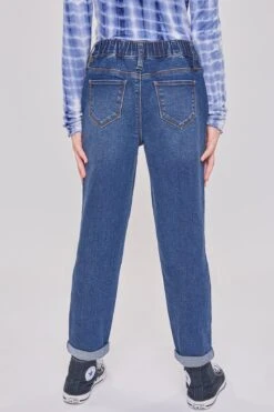Girls Taylor DreamRelaxed Fit Cuffed Jeans -Wana Fashion Shop GP249068 P2523 4