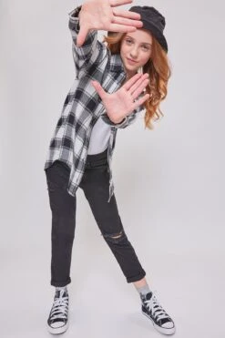 Girls Taylor DreamRelaxed Fit Cuffed Jeans -Wana Fashion Shop GP249068 W2789 1