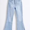 Girls Flare With Side Slit Jeans -Wana Fashion Shop GP251402 08A1 1 65d57b1d b74a 4759 bd19 cd270babfbe6
