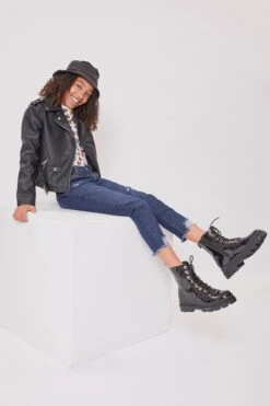 Girls Taylor DreamRelaxed Fit Ankle Jeans -Wana Fashion Shop GP253768 S2858 5