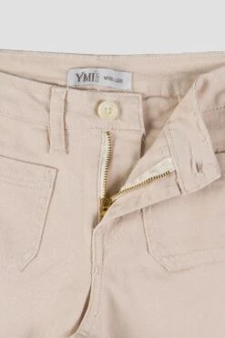 Girls Millie Wide Leg Pants 12 Girls Millie Wide Leg Pants -Wana Fashion Shop GP257789 ECRU 3