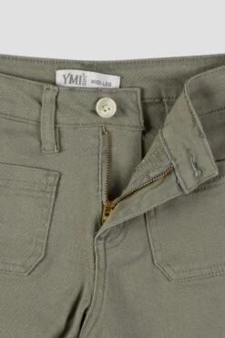 Girls Millie Wide Leg Pants 17 Girls Millie Wide Leg Pants -Wana Fashion Shop GP257789 GRNTE 3