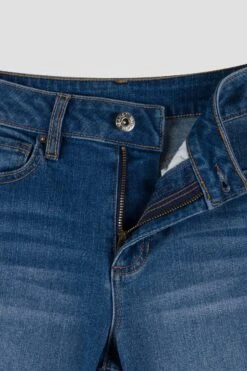 Girls Hot Fix Stud Cuffed Wide Jeans -Wana Fashion Shop GP258123 08M 3