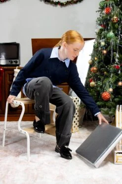 Girls Hot Fix Stud Cuffed Wide Jeans -Wana Fashion Shop GP258123 08W 3 2