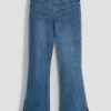 Girls Rylee Patch Pocket Flare Jeans -Wana Fashion Shop GP261150 3011M 3 2