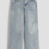 Girls StarGirl Wide Leg Jeans