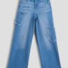 Girls Hearts-Club Patchwork Wide Leg Jeans 2 Girls Hearts-Club Patchwork Wide Leg Jeans -Wana Fashion Shop GP271566 08C 2 b6fae547 4096 49b6 8a3c 804da0cfc6cd