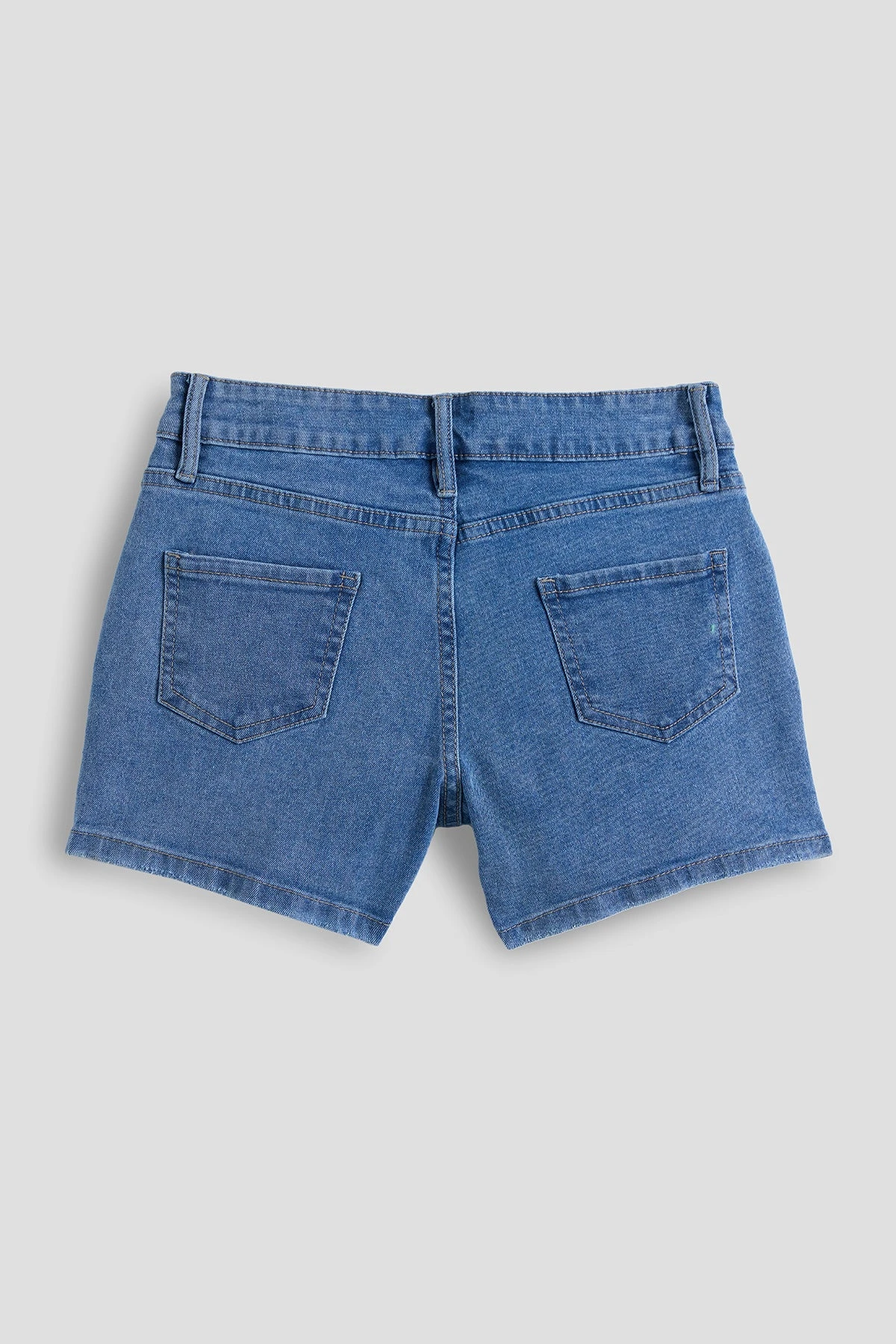 Girls Assymetrical Denim Skort 5 Girls Assymetrical Denim Skort - Image 3