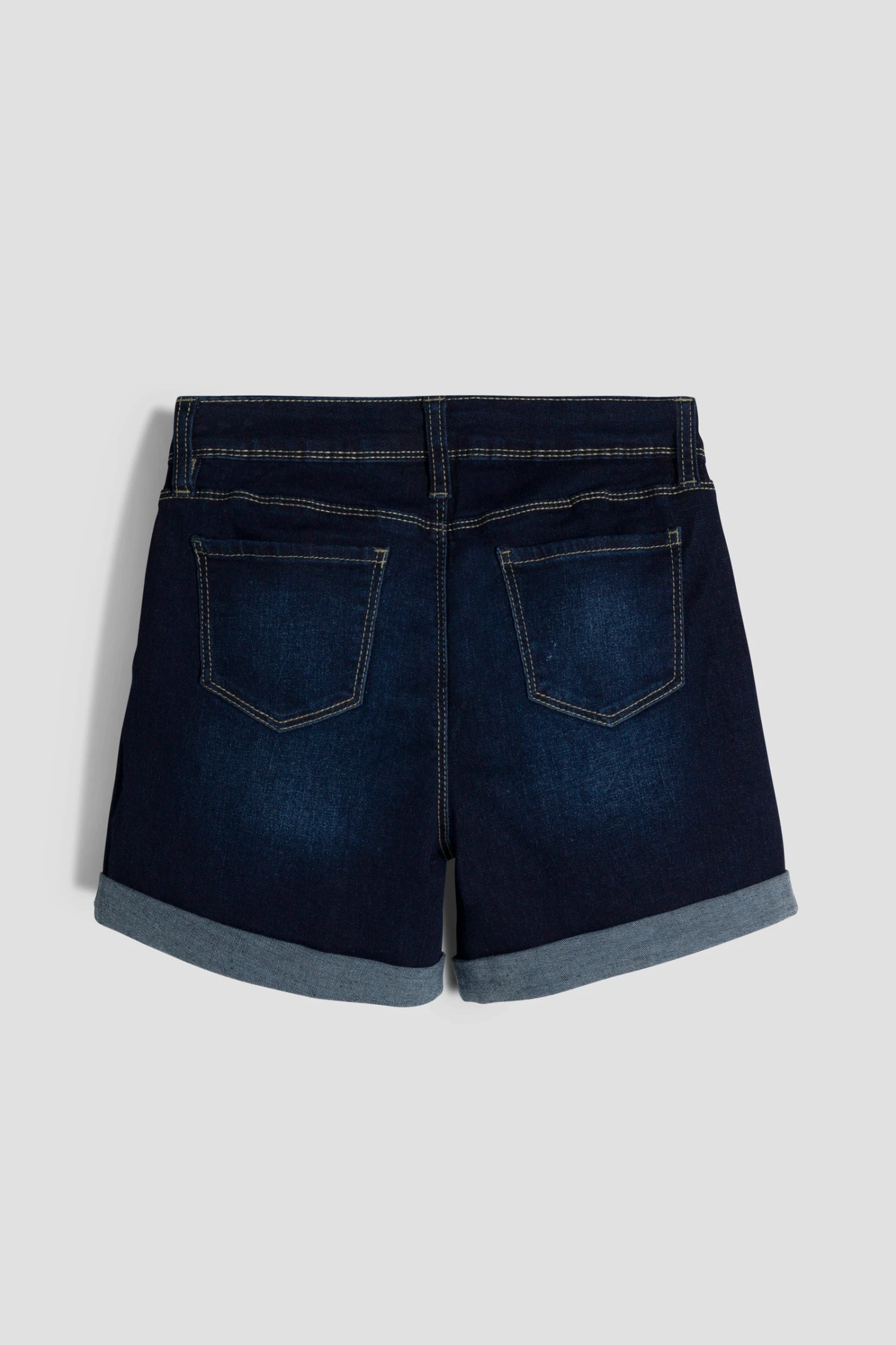 Girls Essential Button Fly Cuffed Shorts 10 Girls Essential Button Fly Cuffed Shorts - Image 8