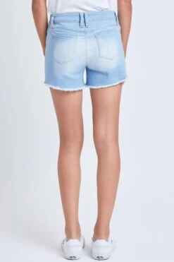Girls Essential Fray Hem Shorts -Wana Fashion Shop GS62541 2925 4