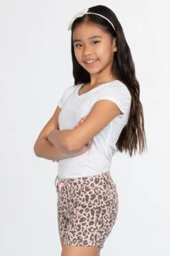 Girls Essential Twill Shorts -Wana Fashion Shop GS63008 1422 3