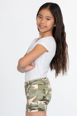 Girls Essential Twill Shorts -Wana Fashion Shop GS63008 1537 3