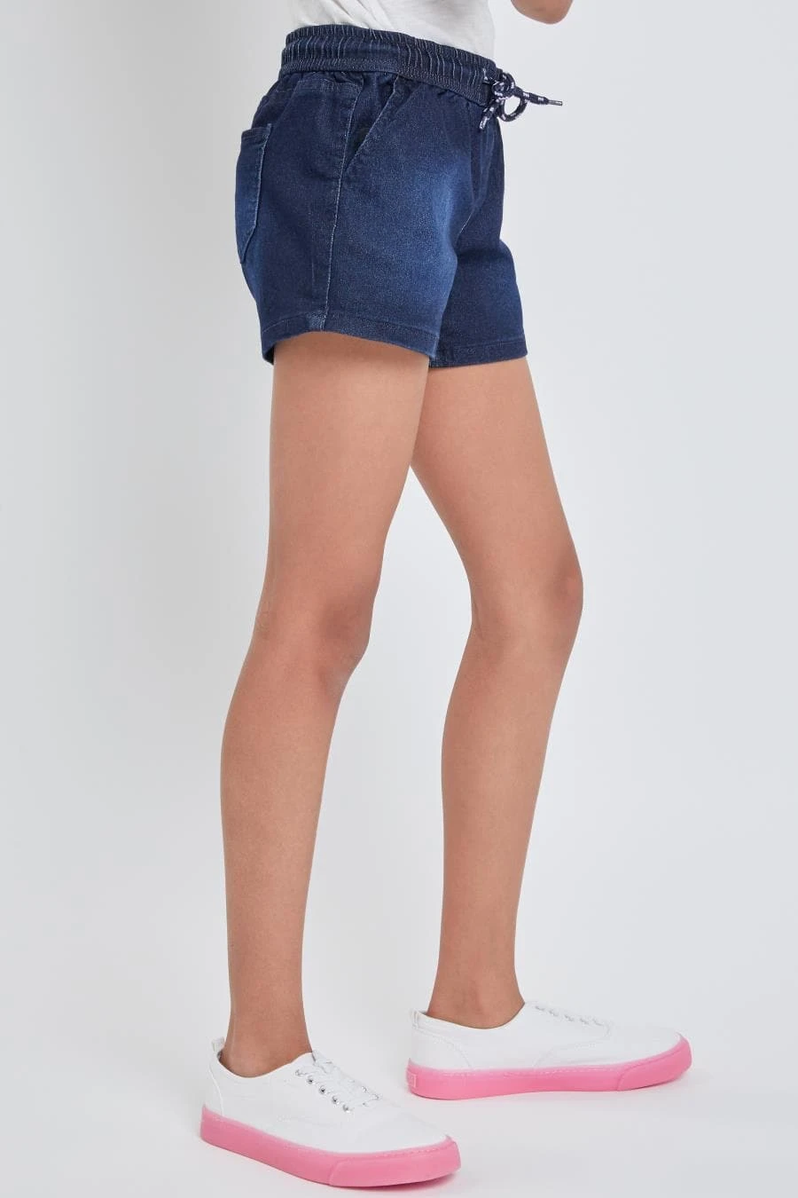 Girls Drawstring Joggers Shorts 9 Girls Drawstring Joggers Shorts - Image 7