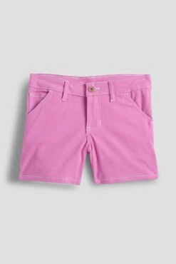 Girls Contrast Stitch Carpenter Shorts -Wana Fashion Shop GS72008 PNKHZ 3 8cca1afa 4a48 47b0 b0ae b4a56ed41713