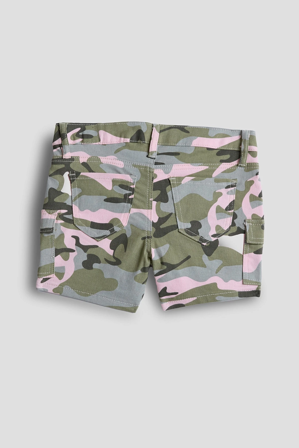 Girls Twill Cargo Shorts 5 Girls Twill Cargo Shorts - Image 3