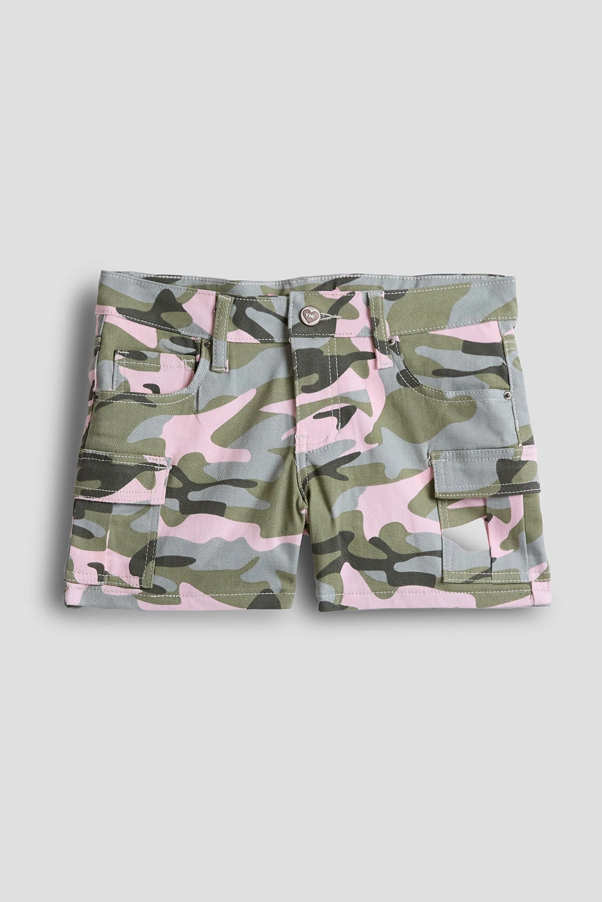Girls Twill Cargo Shorts 3 Girls Twill Cargo Shorts