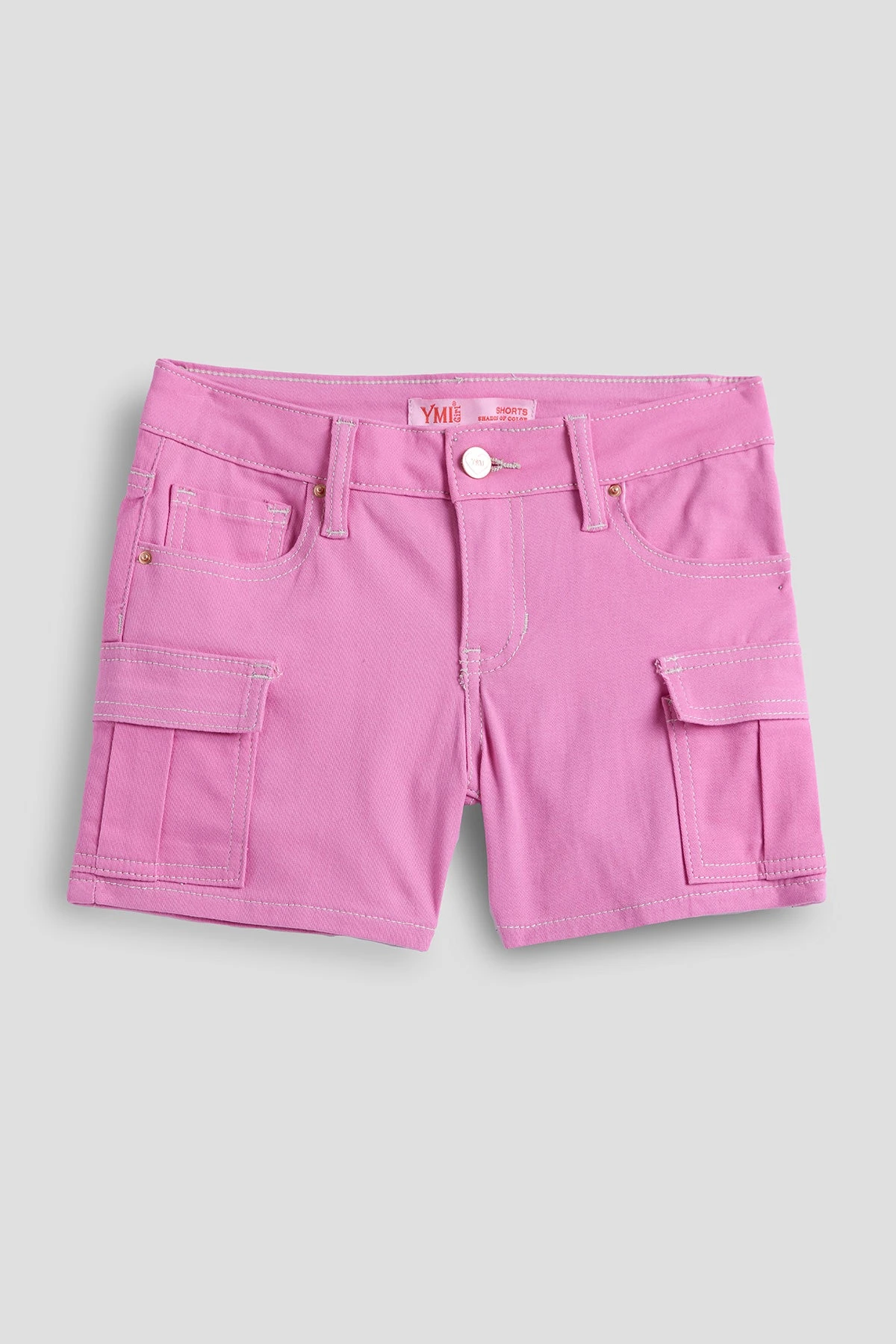 Girls Twill Cargo Shorts 9 Girls Twill Cargo Shorts - Image 7