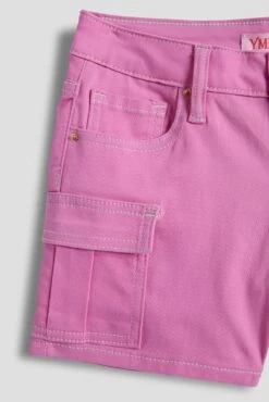 Girls Twill Cargo Shorts 18 Girls Twill Cargo Shorts -Wana Fashion Shop GS73808 PNKHZ 3 09f604ba e6a7 493d 826c 8e3fa8d48d7a