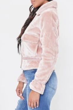 Women's Winter Faux Fur Jacket -Wana Fashion Shop J1437 876 3
