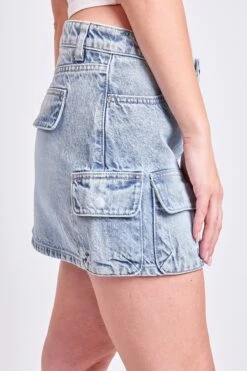 Women's Mini Cargo Skirt 31 Women's Mini Cargo Skirt -Wana Fashion Shop K128276 19Q 5