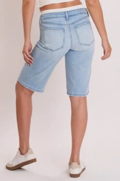 Women's Mid Rise Jort With Removable Boxer Waist -Wana Fashion Shop M113399 08L 3