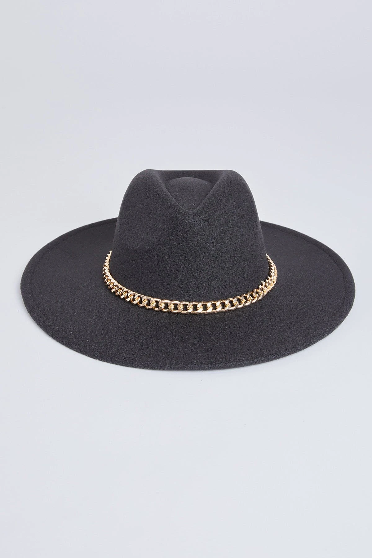 Women’s Chain Wide Brim Hat 4 Women’s Chain Wide Brim Hat - Image 2