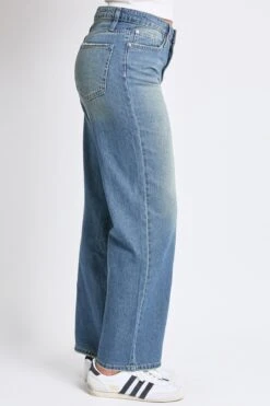 Women's Relaxed Wide Leg Rigid Denim Jeans -Wana Fashion Shop P008114 08NT 2 e91626a7 9941 4dd7 9ff1 84bfde7cfef0