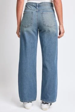 Women's Relaxed Wide Leg Rigid Denim Jeans -Wana Fashion Shop P008114 08NT 3 63e987dc 2a18 46bd bbd3 0ee1c79f85ca