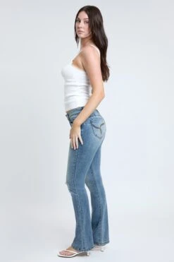Women's WannaBettaButt Mid Rise Bootcut Jeans -Wana Fashion Shop P011475 773LT 3 83df742d 8026 4fb1 ab69 ed4ed884aa7f