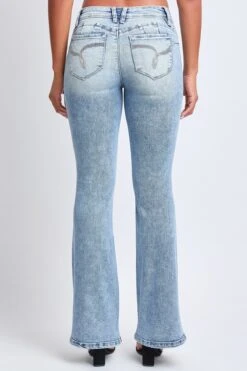 Women's WannaBettaButt Low Rise Embroidered Flare Jeans 34 Women's WannaBettaButt Low Rise Embroidered Flare Jeans -Wana Fashion Shop P011575 169C 3