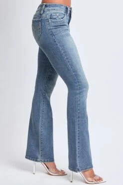 Women's WannaBettaButt Low Rise Embroidered Flare Jeans 38 Women's WannaBettaButt Low Rise Embroidered Flare Jeans -Wana Fashion Shop P011575 20TT 2