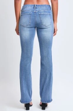 Women's Basic Low Rise Bootcut Jeans -Wana Fashion Shop P018262 08N 3