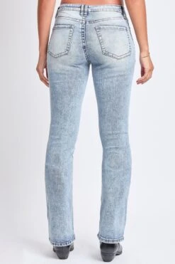 Women's Mid Rise Clean Hem Premium Stitch Bootcut Jeans -Wana Fashion Shop P018386 08VT 3 db6091e6 c58c 46c9 88d3 4c6d83fef1e3