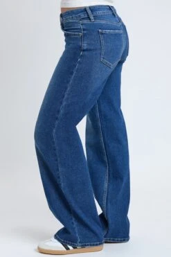 Women's Brittany Low Rise Wide Leg Jeans -Wana Fashion Shop P025255 09M 2
